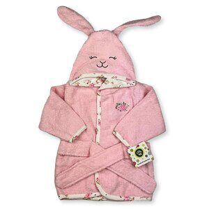 Little Me Bathrobe, Pink - Size 0-9 Months